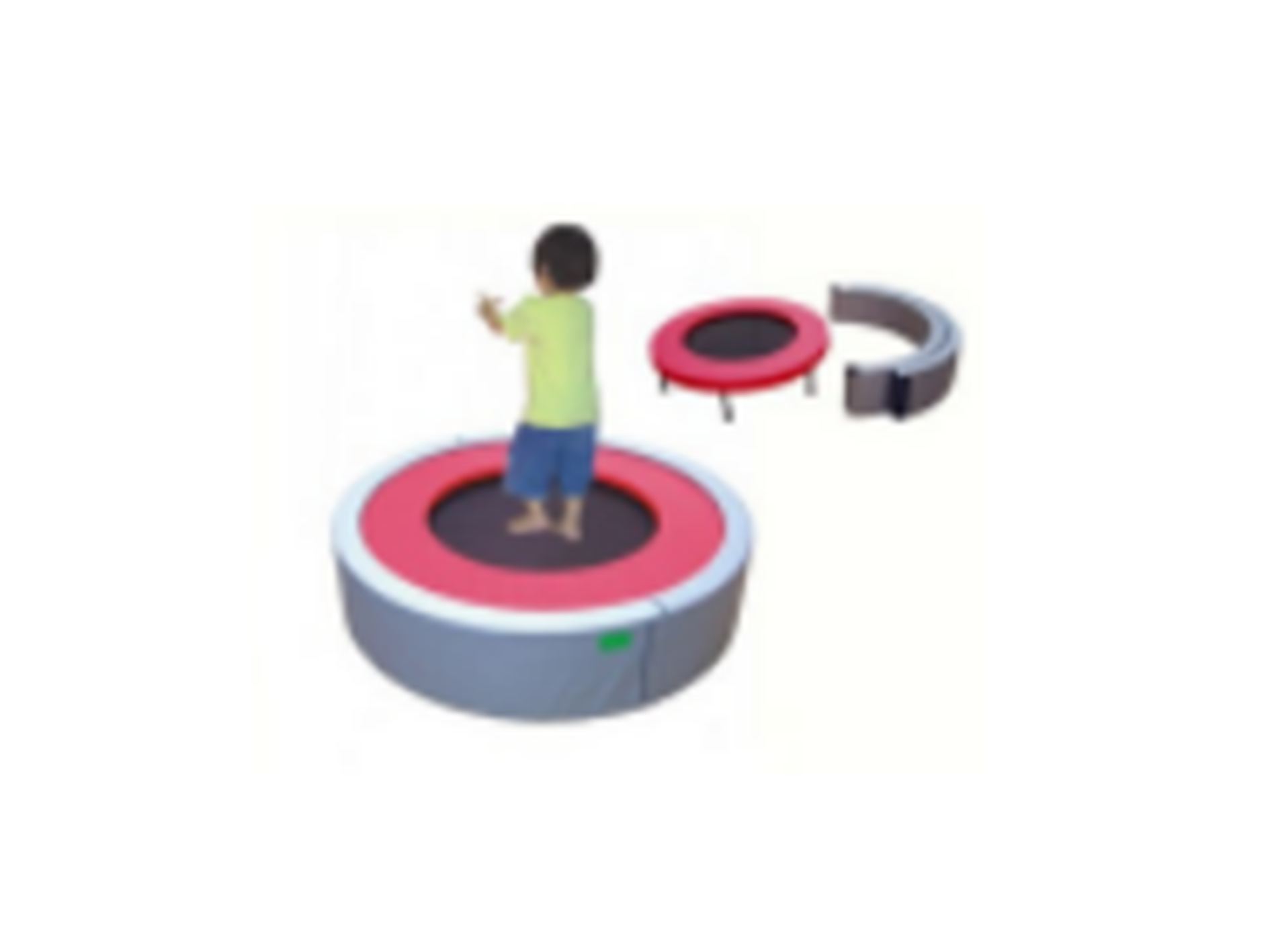 软垫围边弹床(弹弹床）